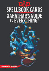 Dungeons and Dragons - Spellbook cards - Xanathar's Guide to Everything